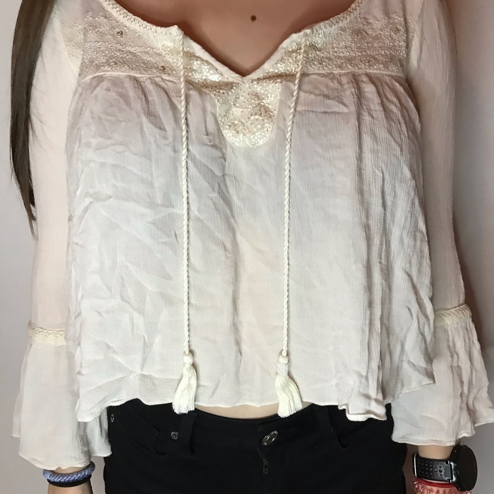 Blousy American Eagle Top
